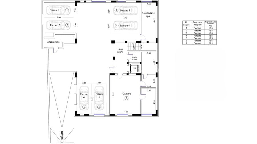 Penthouse de lux 246 mp | 4 cam | Loc parcare subteran | Crangasi - 1