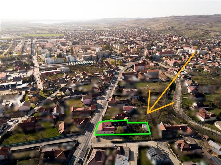 RECO Teren 691 mp cu constructie – Alesd, deschidere la DN, ideal pentru dezvolt