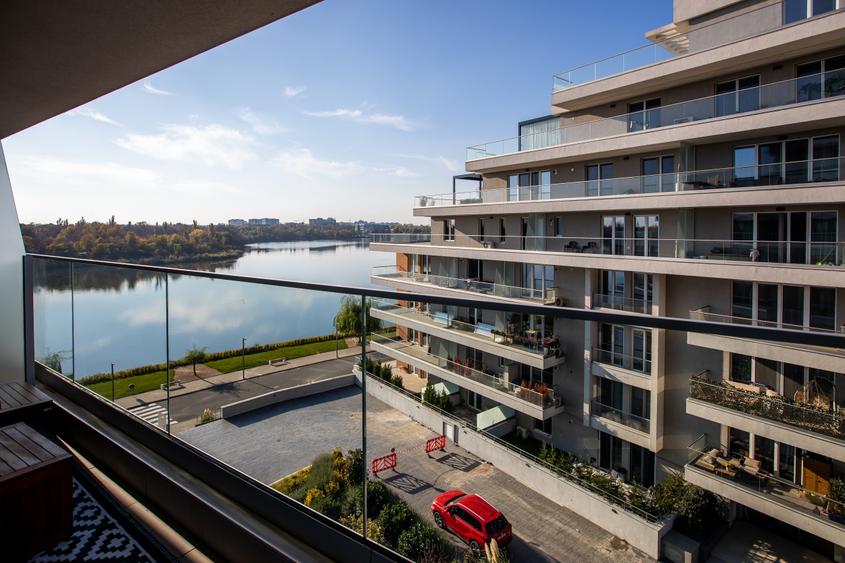 Apartament 2 camere - 25 mp terasa - Lebada Lake Residence+ 1 parcare suprateran