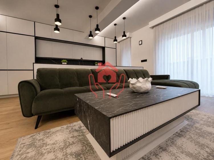 BANEASA (Dobrogeanu Gherea)-3 camere mobilat luxury, bloc boutique, 2 parcari!