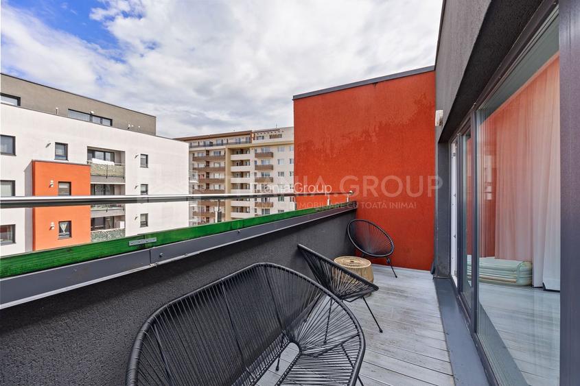 PENTHOUSE SUPERB 4 camere, 100 mp utili, parcare + boxa MAURER Coresi - 22