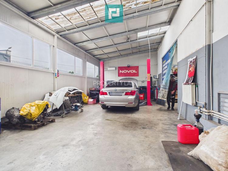 HALĂ INDUSTRIALĂ + SERVICE AUTO COMPLET ECHIPAT - 4