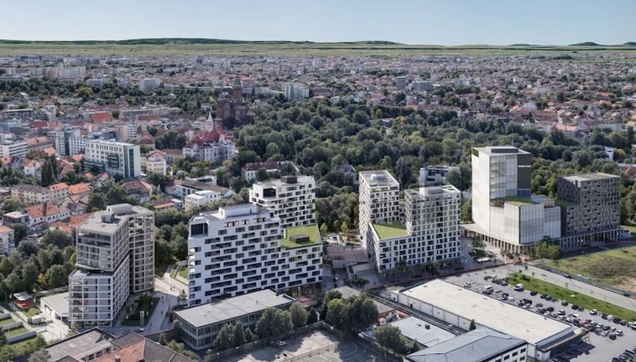 Apartament 2 camere/Birou de închiriat, parcare subterana, centru