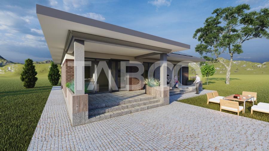 Casa de vanzare cu 3 camere Sura Mica Sibiu 500 mp teren