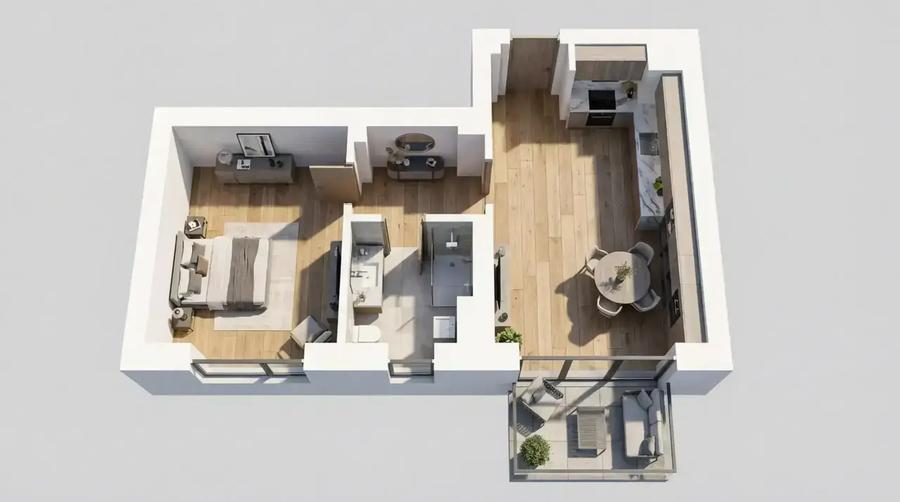 Apartament 2 Camere Premium Metrou Aurel Vlaicu Mutare Imediată