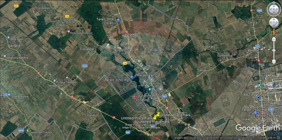 Teren Cocani Crevedia 39.063 mp posibilitate extindere cu 40.000 mp
