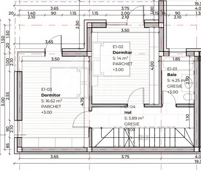 Duplex semifinisat, 119 mp utili, finalizat, zona Buna Ziua