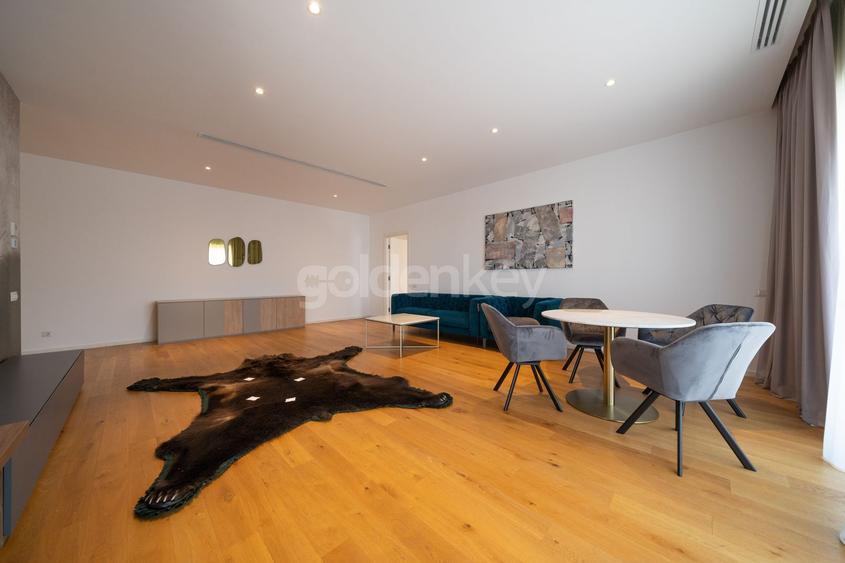 Apartament generos si mobilat cu 3 camere, finisaje premium
