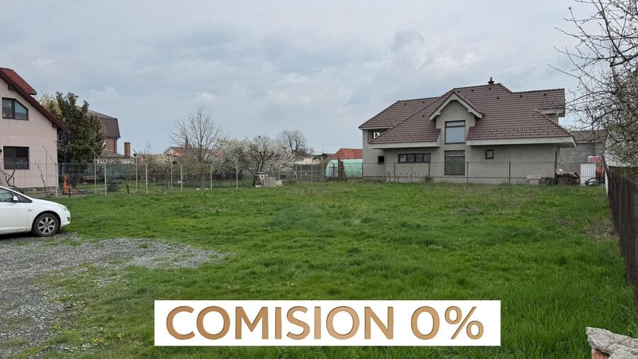 Comision 0% Teren intravilan Mosnita Noua | 764 mp | Front 22mp