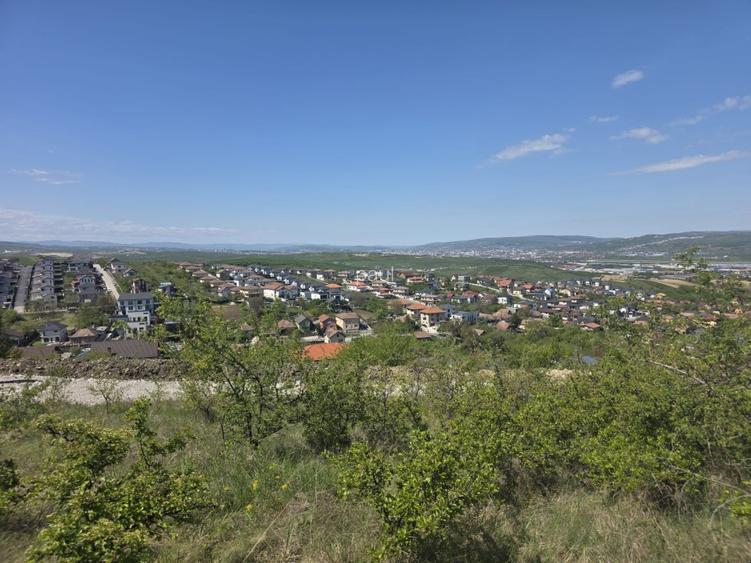 TEREN U-N-I-C-A-T   755 mp în Dezmir Panoramă spectaculoasă 180°  - 11