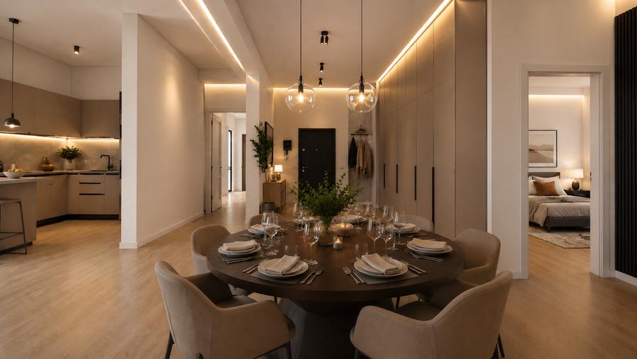 🔝 Penthouse finalizat 🌇Dezvoltator 0% comision-4 camere 🚇 Metrou Mihai Bravu