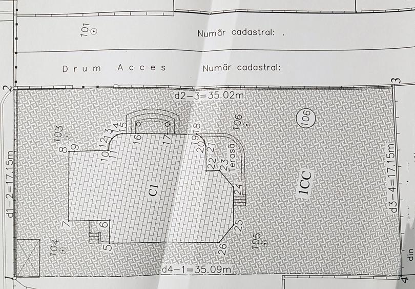 Vilă P+1 în Regie Proprie | Fundație la 2m Teren 627mp | Stradă Privată