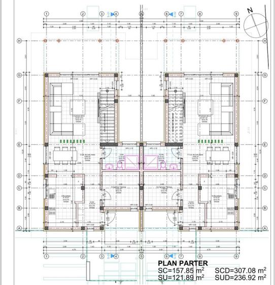Duplex 4 camere separat prin  CT Mosnita Noua COMISION 0%