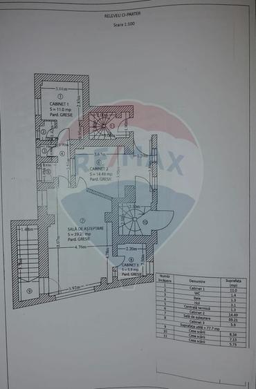 Clinică / Birouri 245 mp S+P+ET1 | Metrou Obor | Acces Individual
