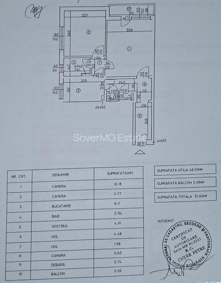 2 camere decomandate lângă Parcul Moghioroș | Renovat | Etaj 2/10 - 10