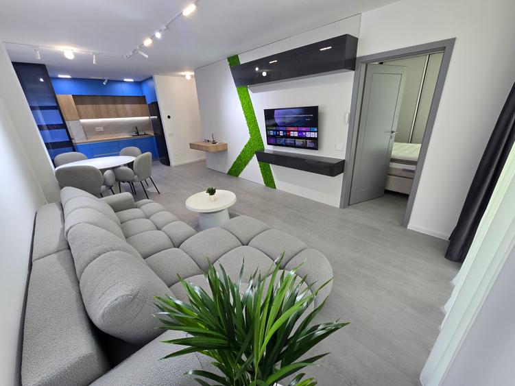 2 camere, bloc nou, mobilat modern, cu garaj, in Elite City, TOTUL NOU