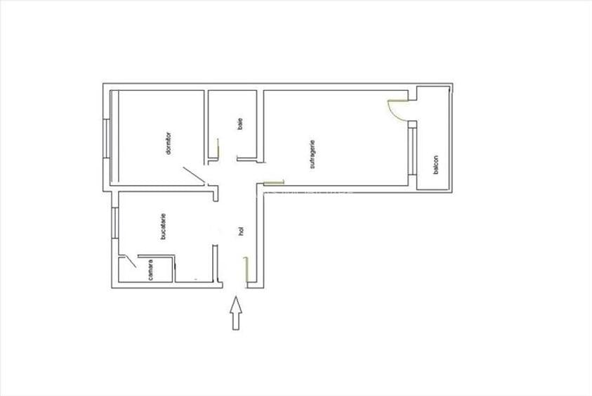 Apartament 2 camere Tudor etaj 2 mobilat utilat, garaj. Zona E.ON Gaz. - 11