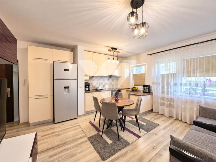 Apartament 3 camere mobilat si balcon 9 mp, 2 parcări Turnisor Sibiu