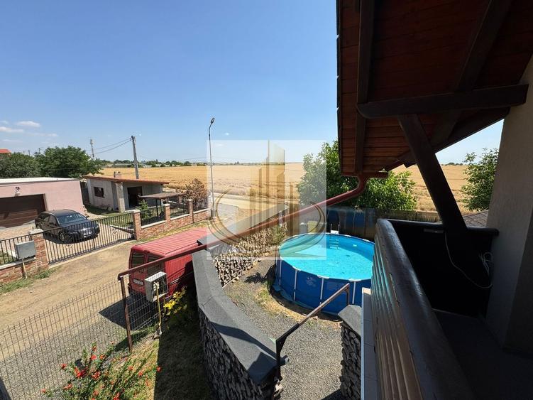 Casă spațioasă, 6 camere, teren 947 mp – Giarmata Vii, comision 0