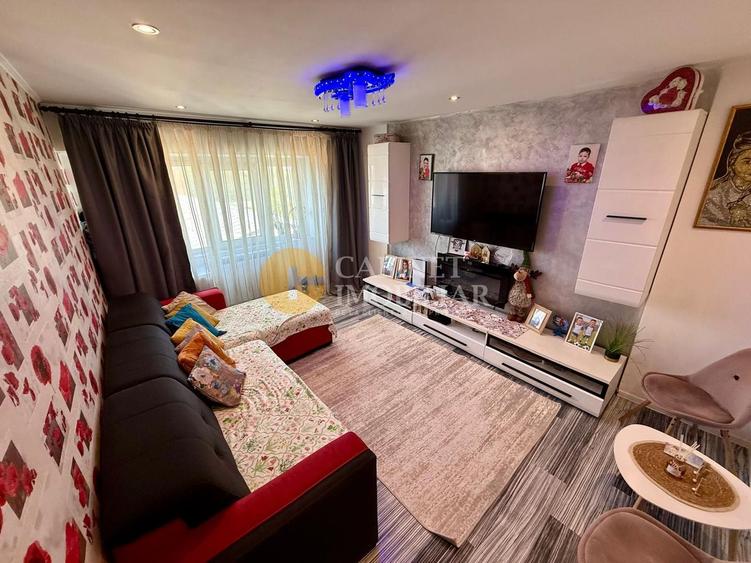 3 CAMERE DECOMANDAT--2 BAI--ETAJ INTERMEDIAR--RENOVAT--MOBILAT+UTILAT