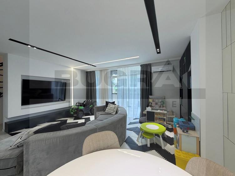 Penthouse 2 niveluri de 120mp, terase 60mp, parcare, zona Iulius Mall