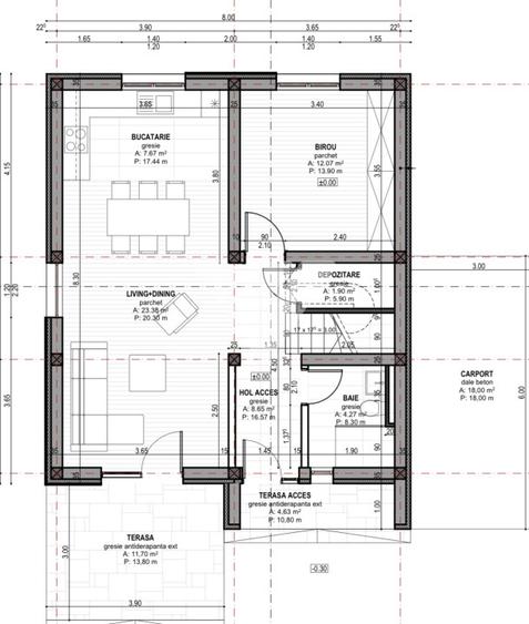 Casa individuala P+M cu teren 441 mp de vanzare in Sura Mica Sibiu