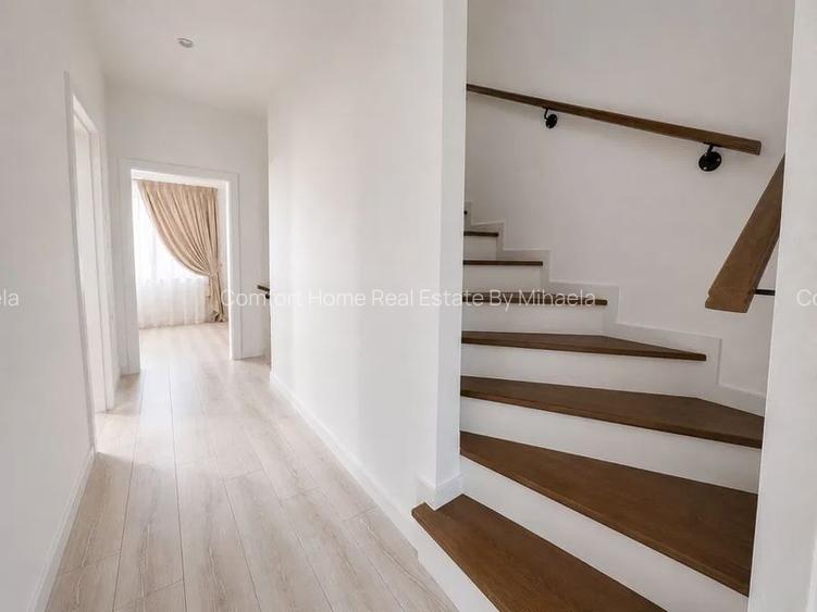 Pipera Inchiriez Vila 4 cam modern mobilata utilata 2 locuri Parcare curte propr - 5