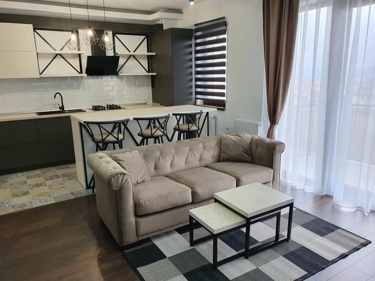 PF inchiriez ap de lux, 2 cam cu garaj, bloc nou complex Luminia, cartier Europa