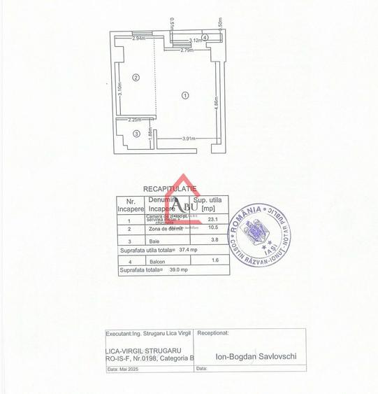 Ap 1 cam smart premium | Tătărași | bloc NOU | parcare