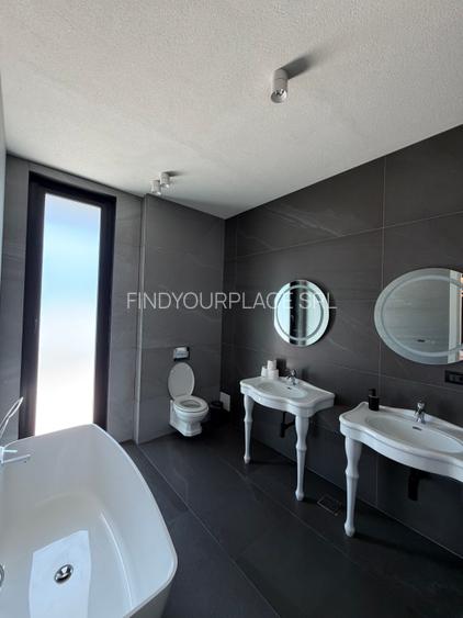 Penthouse în bloc nou boutique,500mp terase,2 parcări incluse