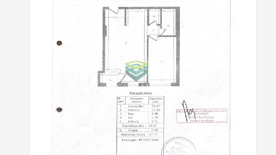 Apartament cu 2 camere Sos. Nordului - Herastrau