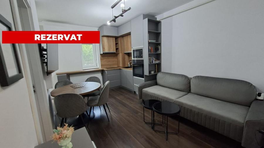 Studio modern bloc nou cu gradina proprie si loc de parcare