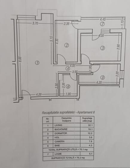 Apartament cu 3 Camere/ Gageni/Paulesti