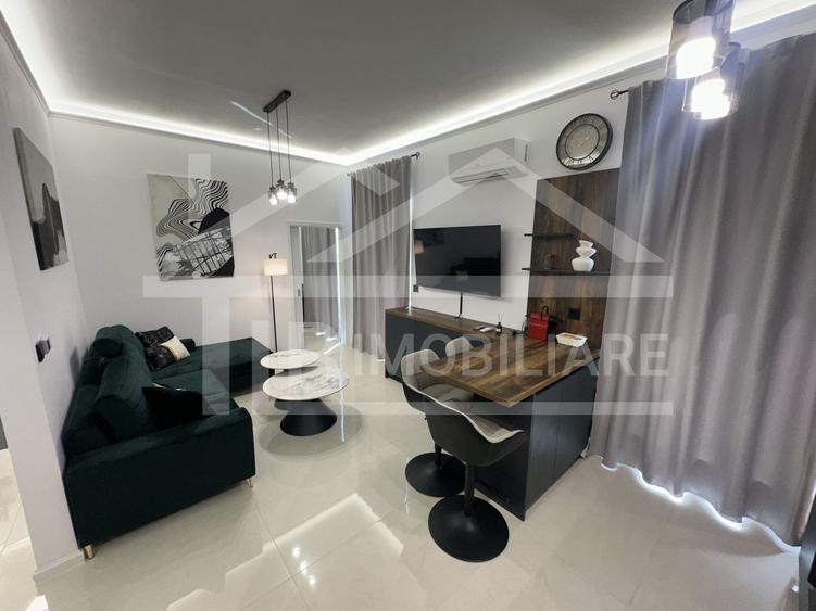 Apartament cu 2 camere, 52mp, terasa 20mp, parcare, lux, Zona Vivat Residence