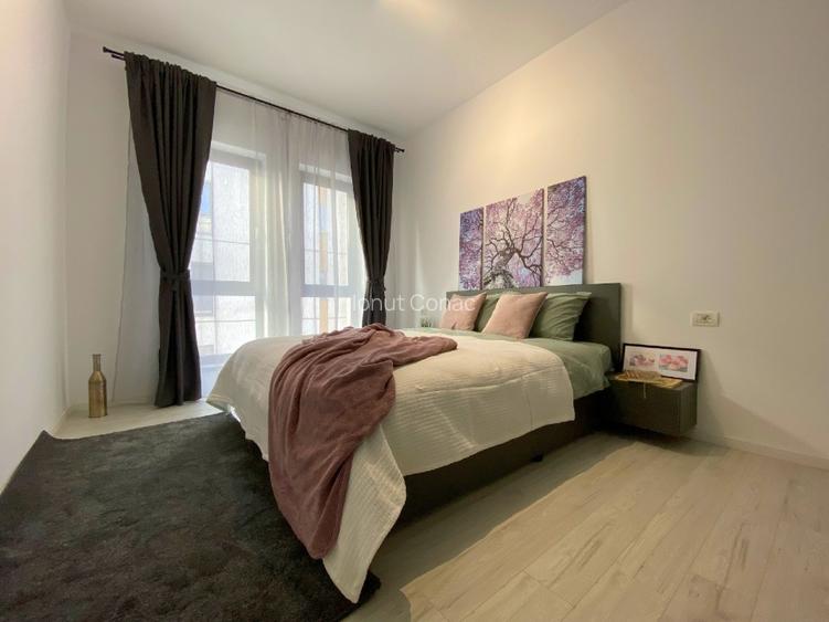Apartament modern mobilat si utilat, 2 camere,terasa -16mp  si parcare subterana - 14