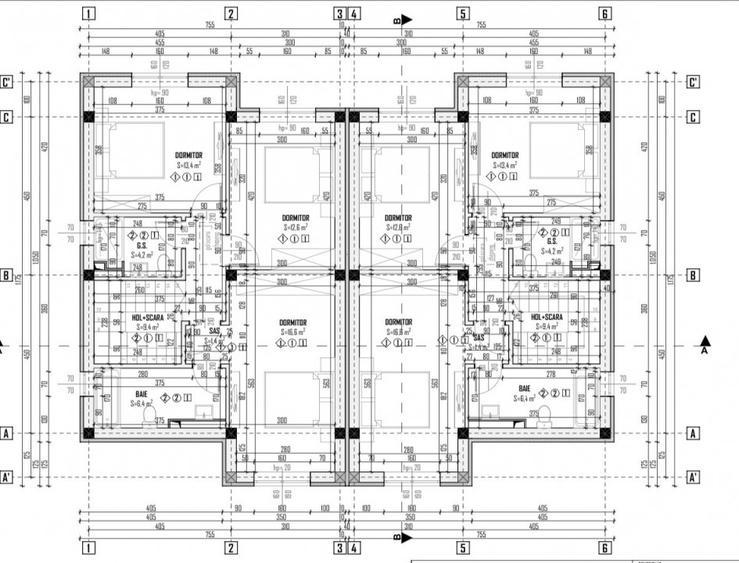 Vanzare Duplex P+1+Pod /4 camere/str Celofibrei-Crisul Repede id nr 26