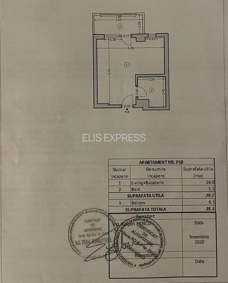 APARTAMENT 2 CAMERE MILITARI RESIDENCE STR. ILIE PETRE 84, PARTER INALT, PARCARE - 11