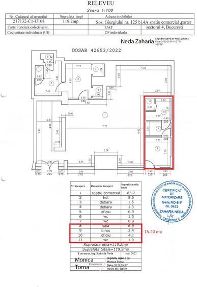 Spatiu comercial Sos. Giurgiului 125