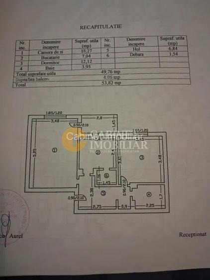 Apartament 2 camere decomandat – Tomești | 50 mp utili | Etaj 1 | 83.000 € - 12
