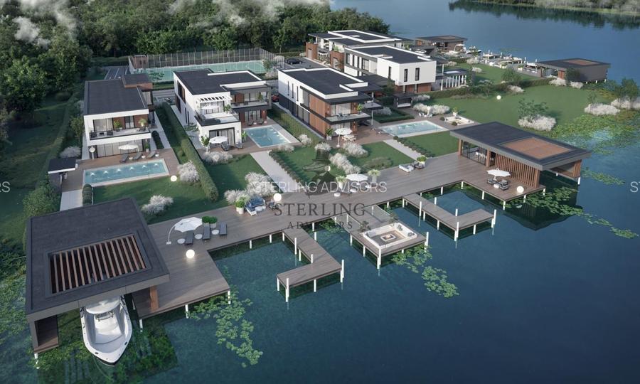 Snagov - vila cu ponton, privat piscina si facilitati sportive