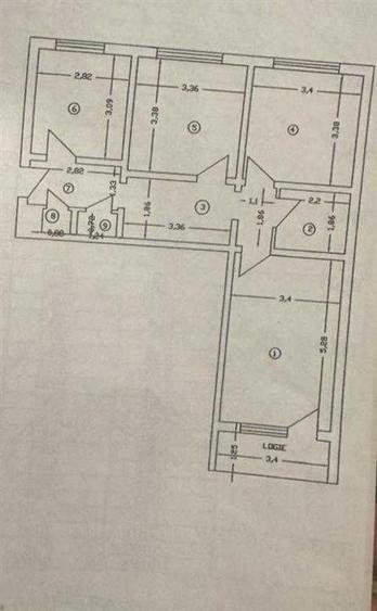 Apartament 3 camere Alexandru cel Bun