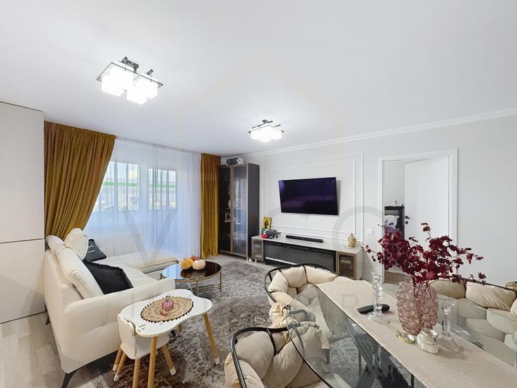 Apartament 2 camere complet mobilat, bloc nou, 58 mp, zona A. Vlaicu