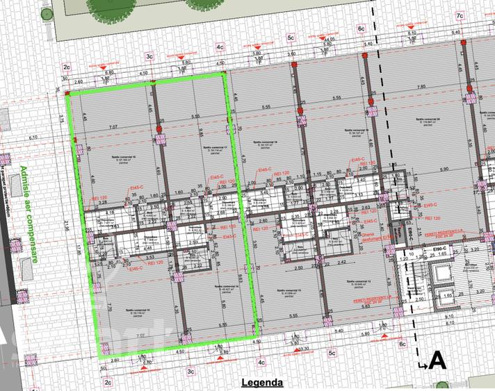 Spatiu Comercial de vanzare 258 mp Marasti Fabricii