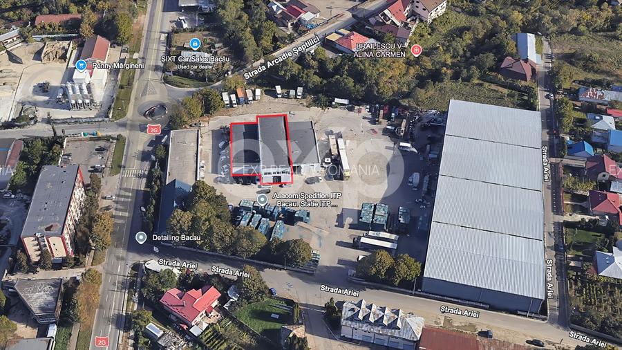 Două hale de închiriat – 863 mp | Calea Moinești | Zonă industrială - 4