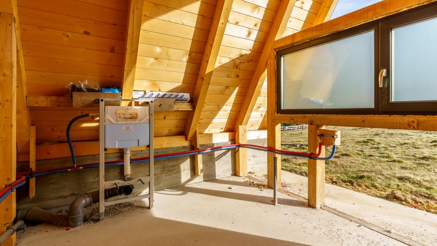 2 Cabane A-Frame în Smida – 1400 mp teren – ideale pentru business turistic