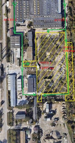 Teren industrial 14.740 mp, de vanzare, autorizatie constr., str Chimiei, Bacau - 3