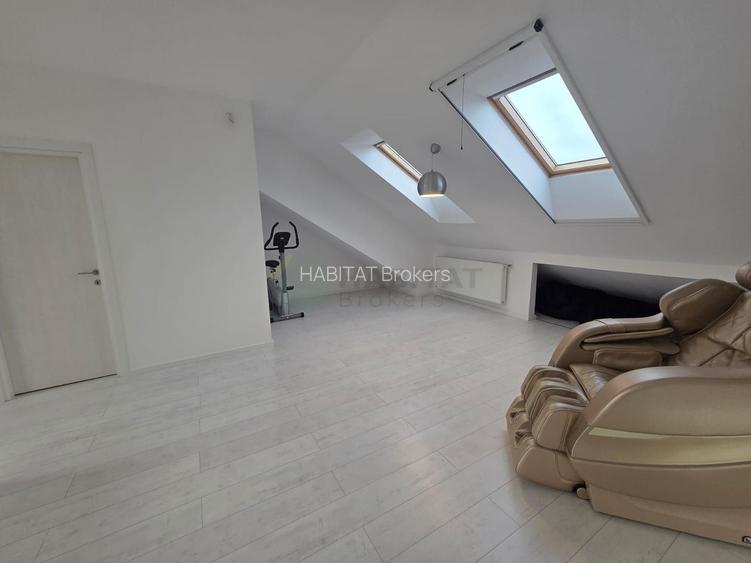 Vilă  cu mansardă, piscină și design modern – Tunari - 33