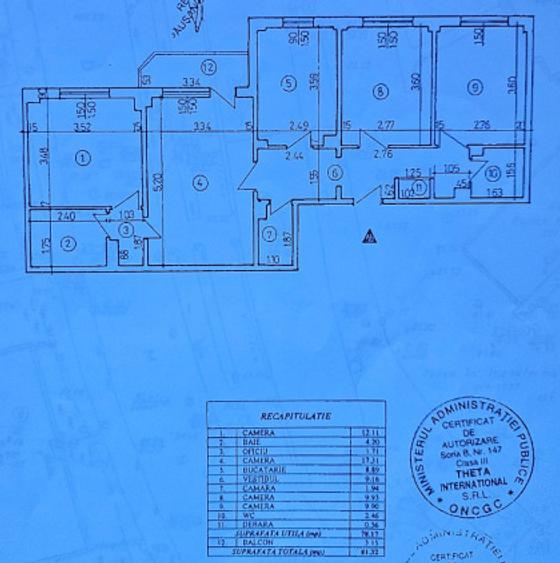 Apartament 4 Camere | Decomandat | Teiul Doamnei | Nemobilat/Mobilat