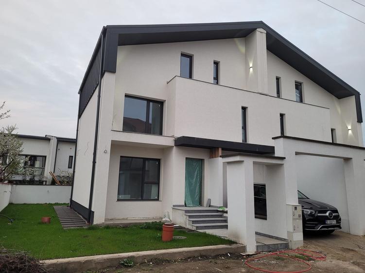 Vilă Premium P+1+M – 5 Camere, 186 mp, 3 Parcări – Pipera Matei Millo