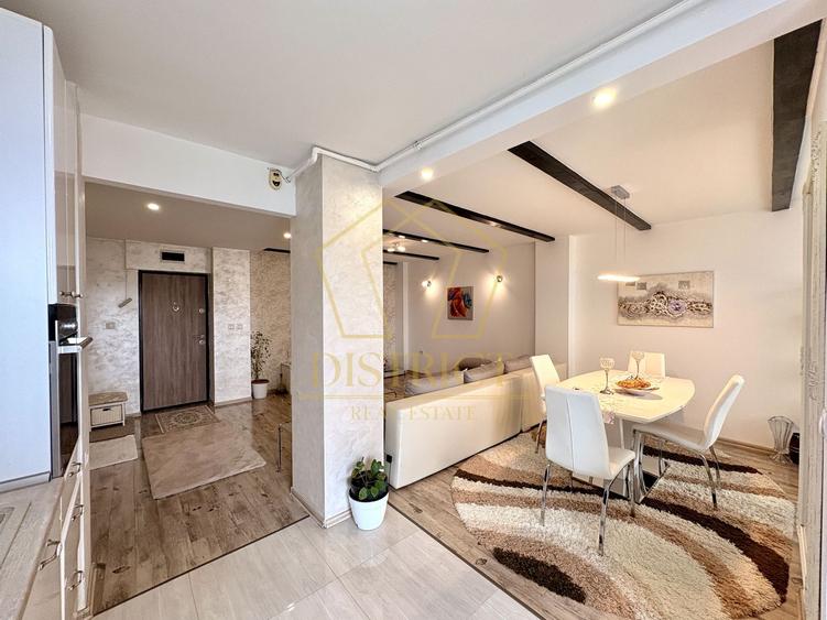 Apartament superb cu 3 camere, mobilat si utilat | Girocului | Profi